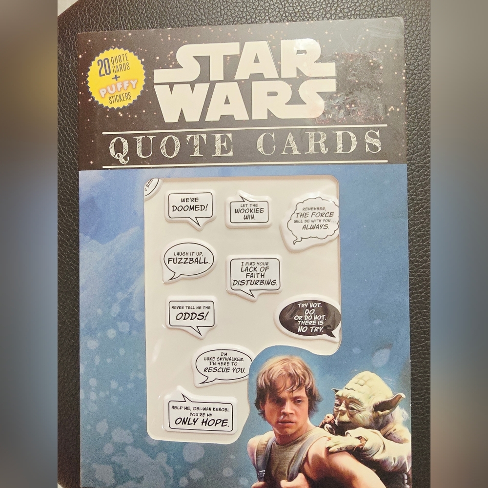 Star Wars Quote Cards